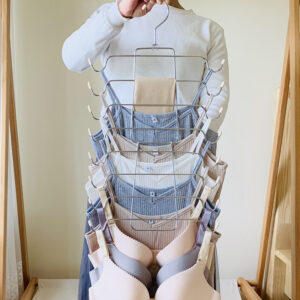 Cabide Multifuncional para Roupa – Dobrável e Poupa-Espaço